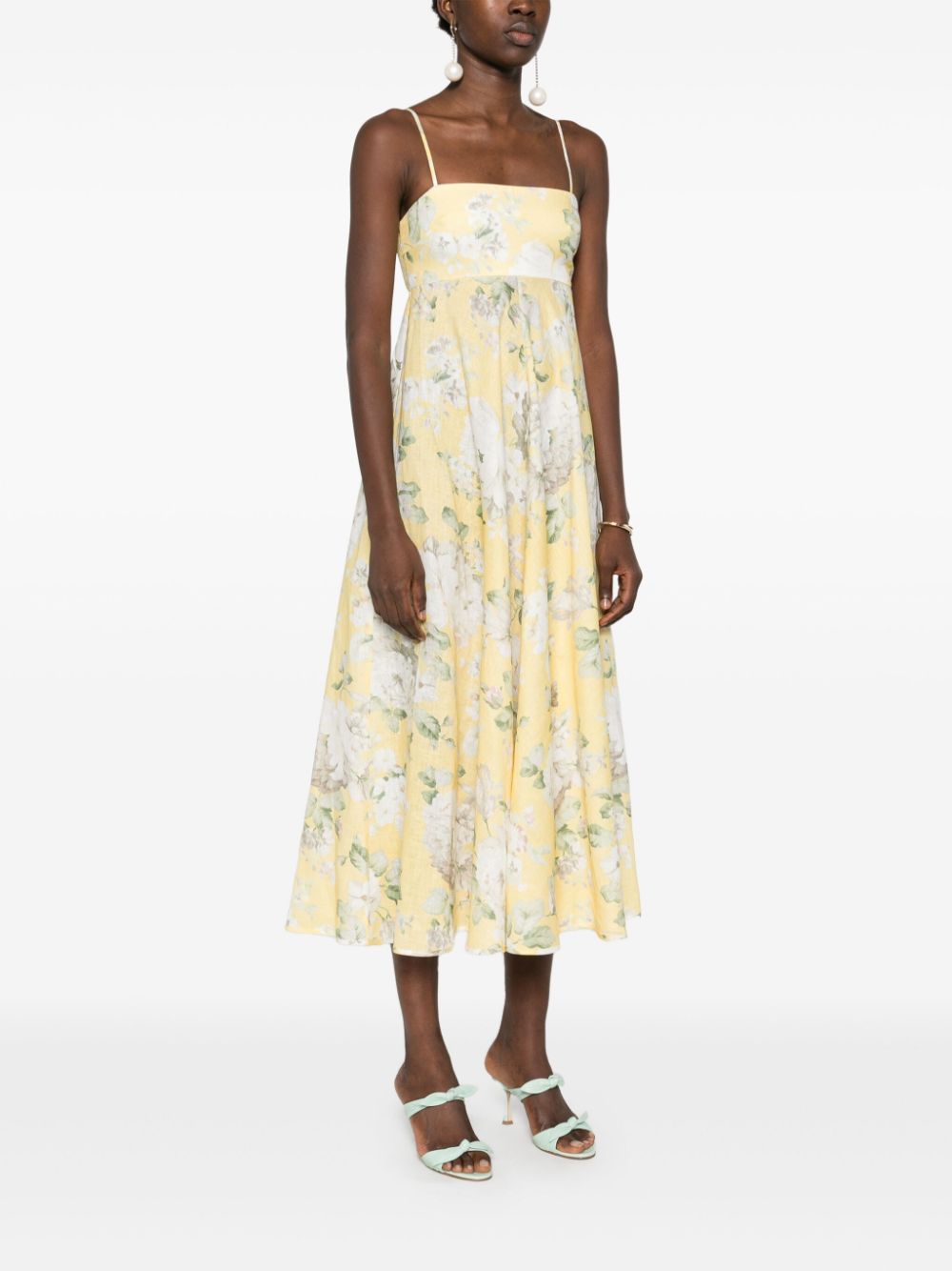 Zimmermann Dresses Yellow Linen