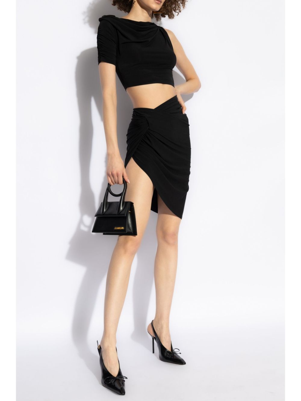 JACQUEMUS Skirts Black Viscose