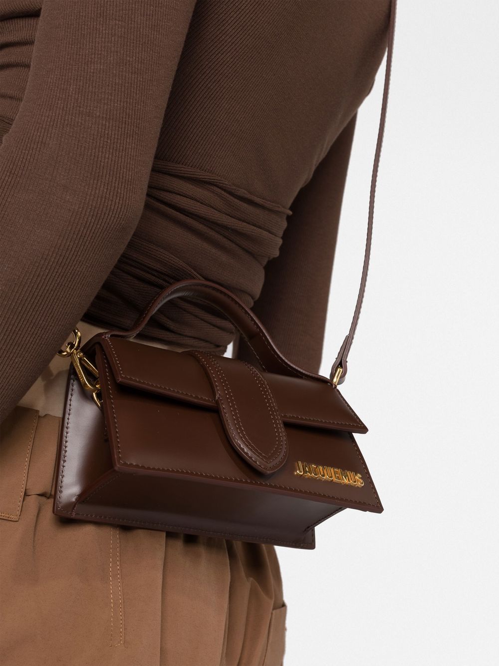 Jacquemus Bags Brown Calf Leather