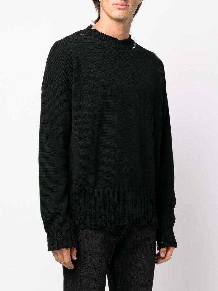 Marni Sweaters Black Cotton
