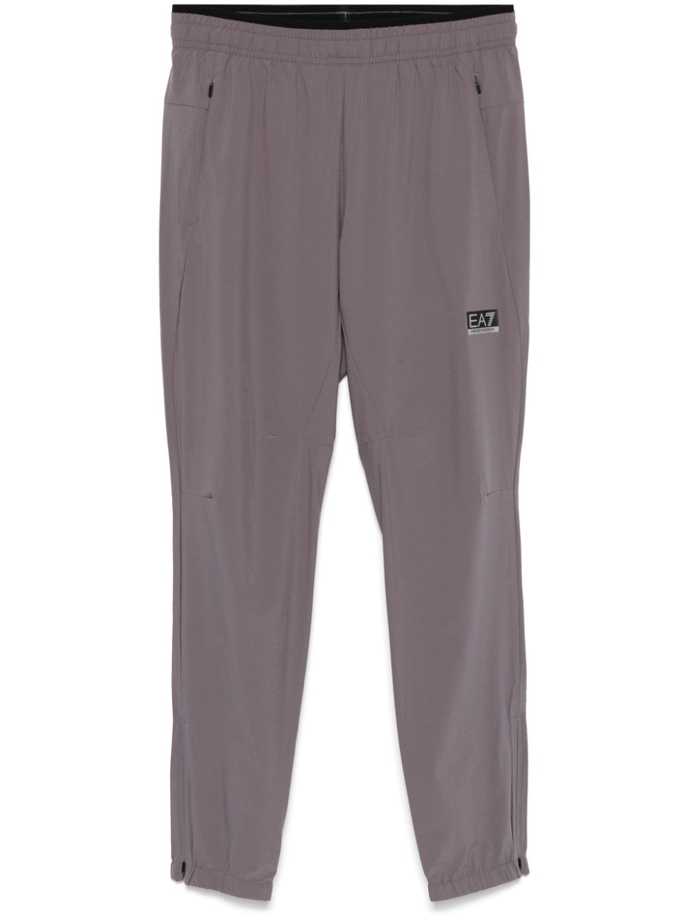 Ea7 Trousers Grigio Polyester