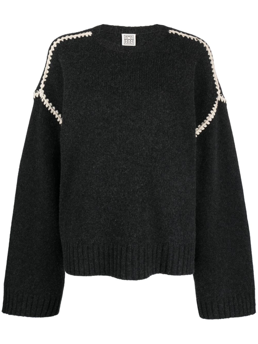 Toteme Pre Sweaters Grey Wool