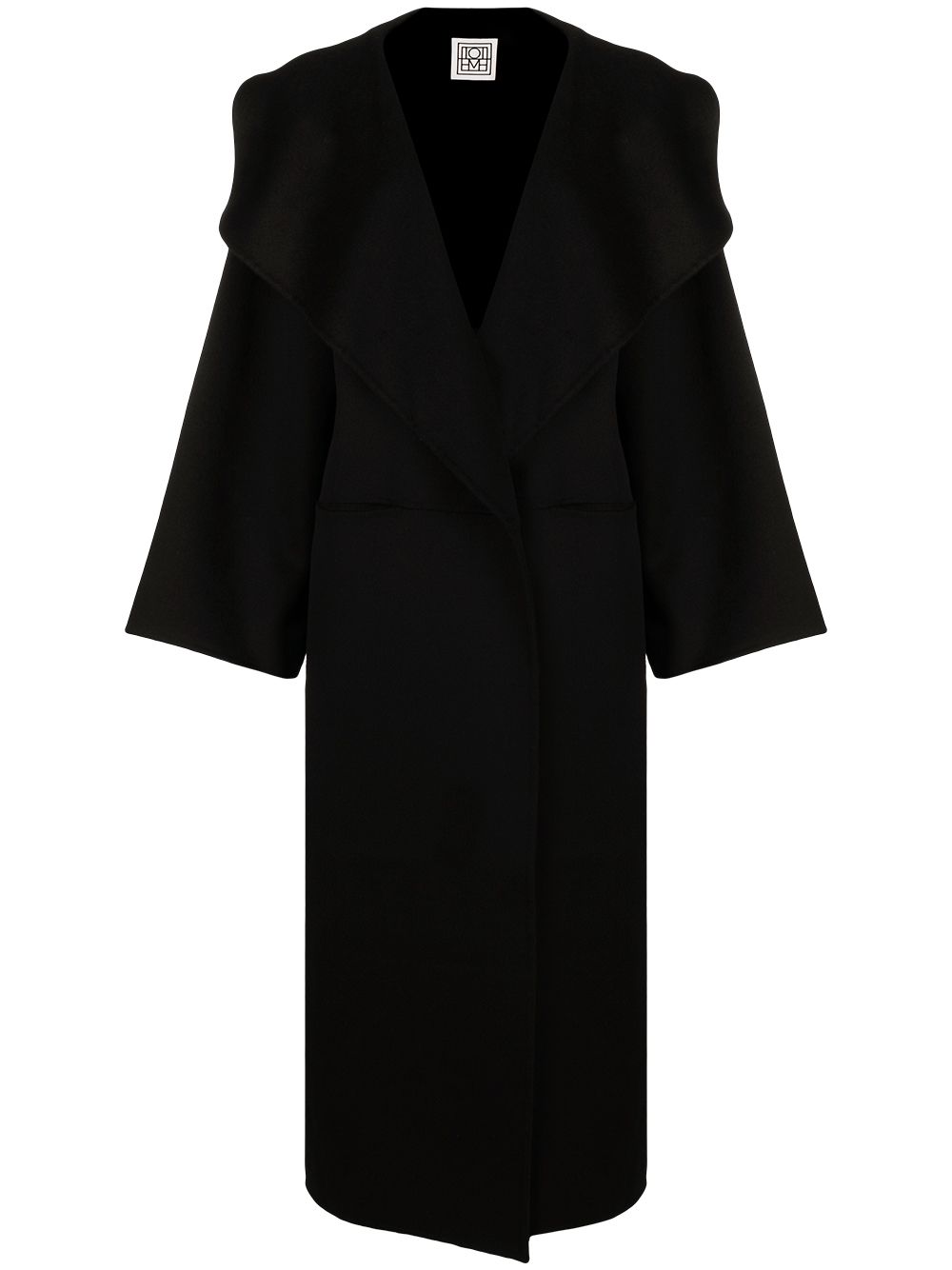 Toteme Pre Coats Black Lining: Polyester