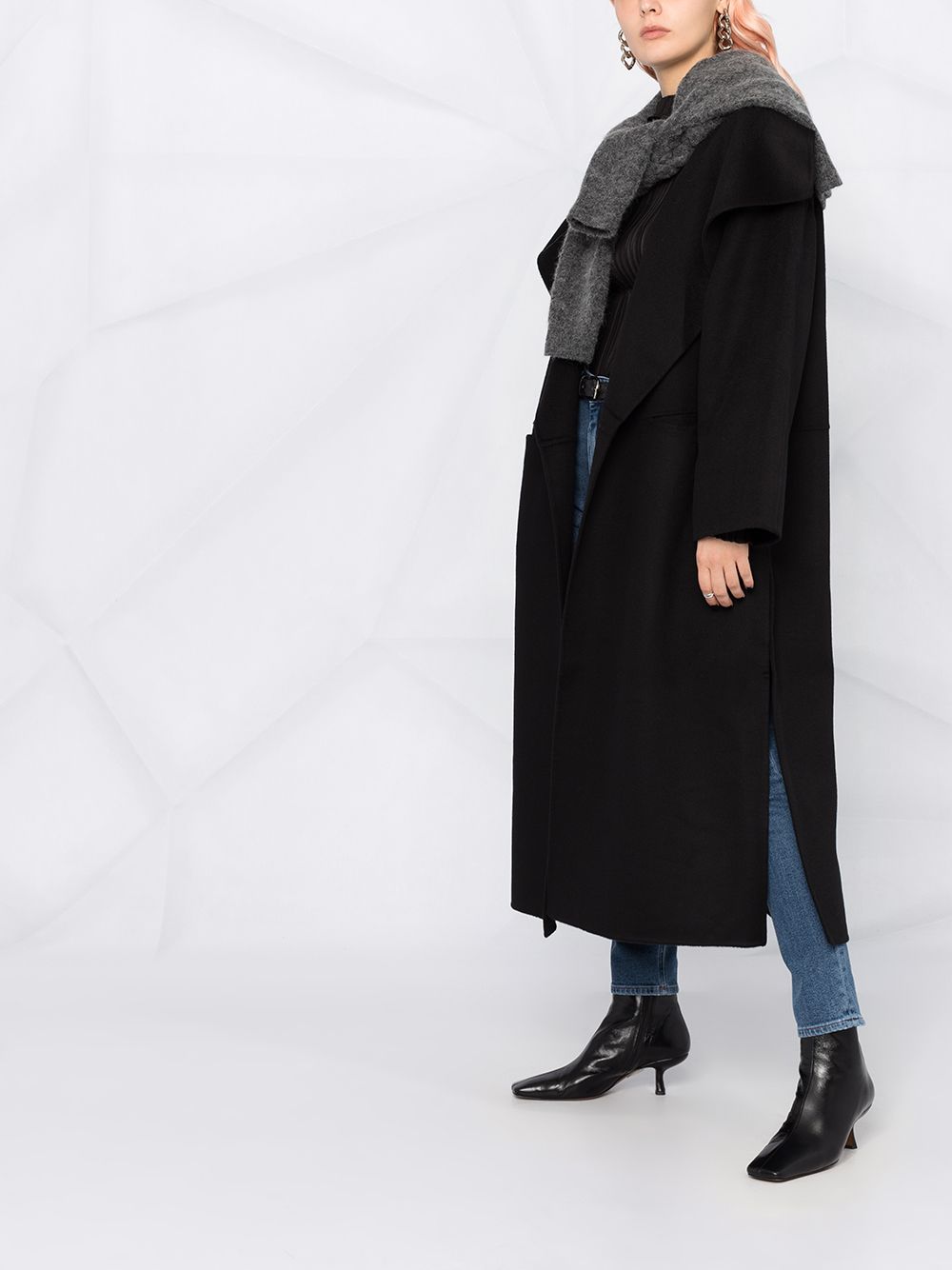 Toteme Pre Coats Black Lining: Polyester