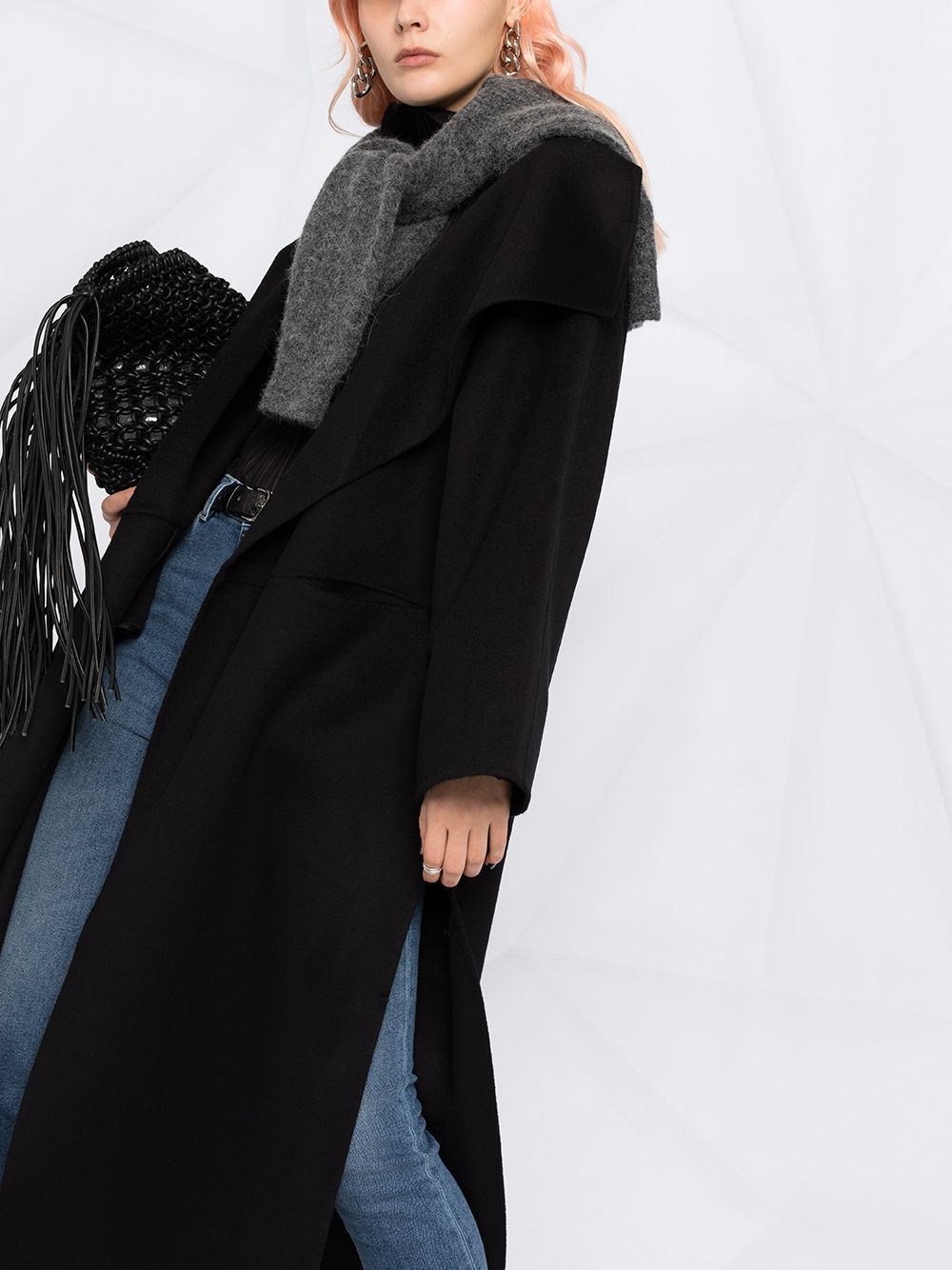 Toteme Pre Coats Black Lining: Polyester