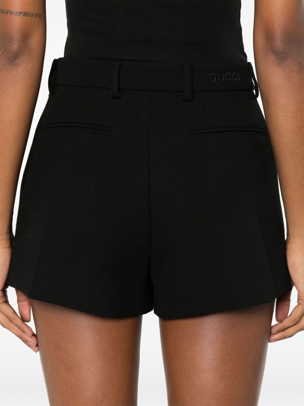 Gucci Shorts Black Lining: Acetate
