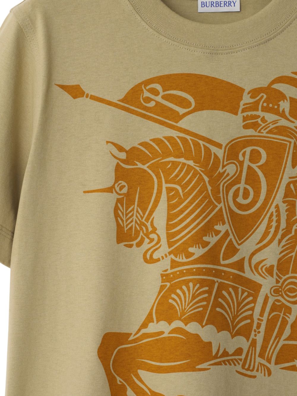 Burberry T-Shirts And Polos Grey Cotton