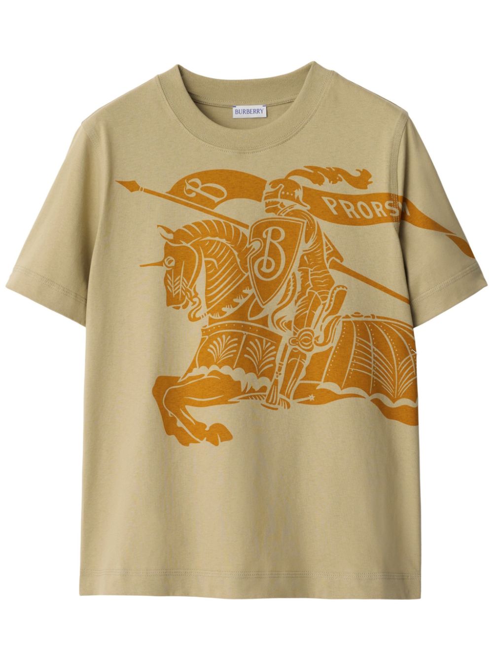 Burberry T-Shirts And Polos Grey Cotton