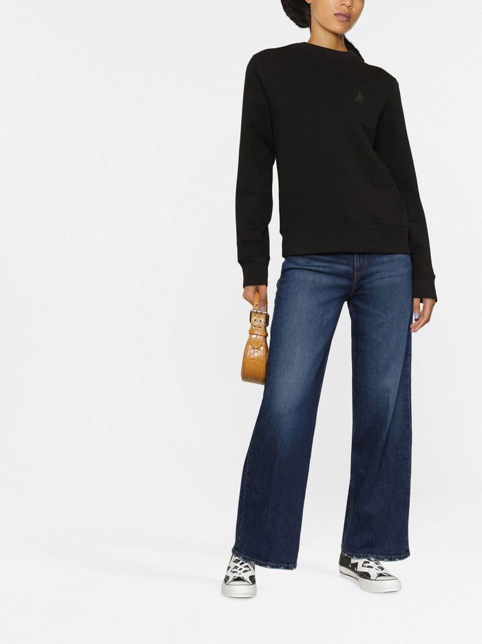 Golden Goose Sweaters Black Cotton