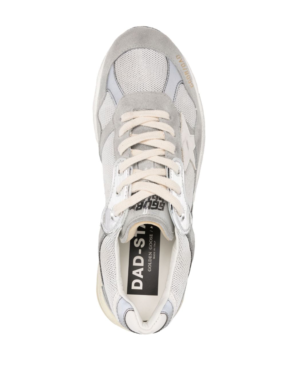 Golden Goose Sneakers Grey Calf Leather