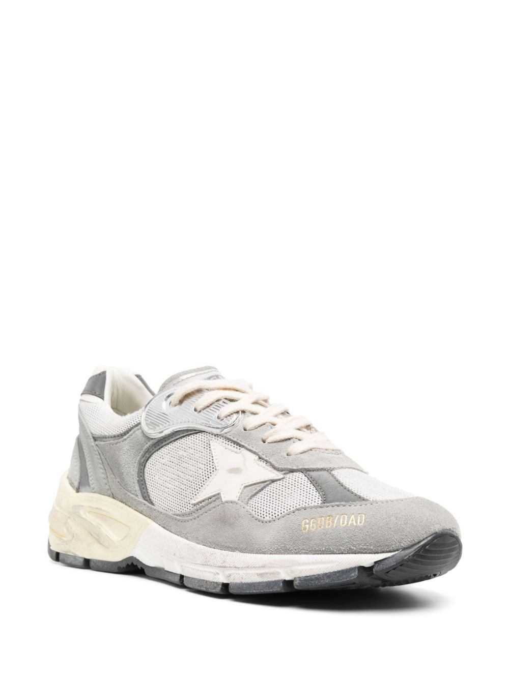Golden Goose Sneakers Grey Calf Leather