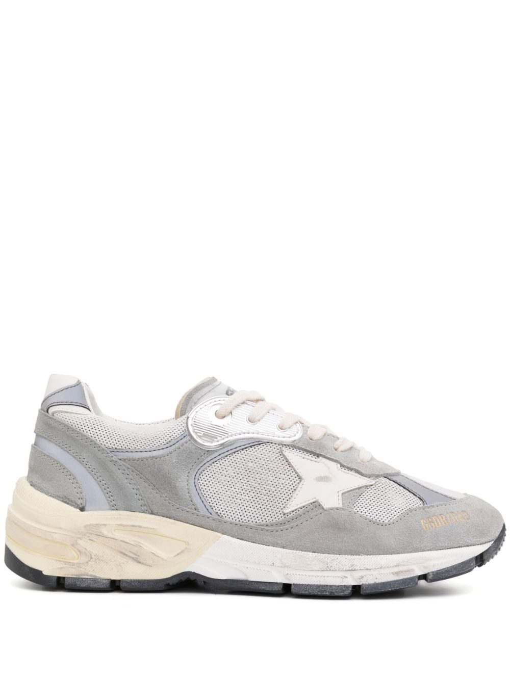 Golden Goose Sneakers Grey Calf Leather