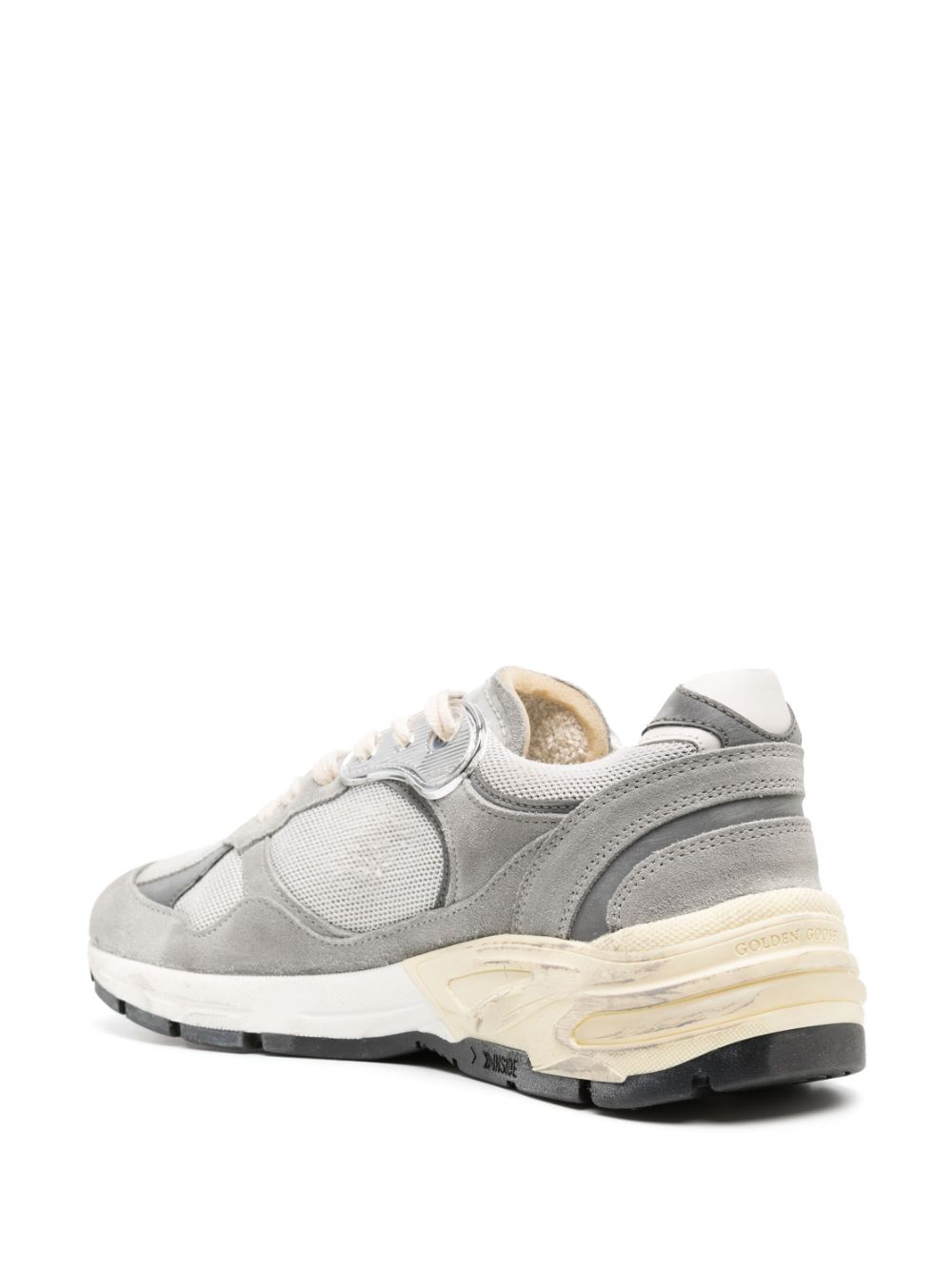 Golden Goose Sneakers Grey Calf Leather