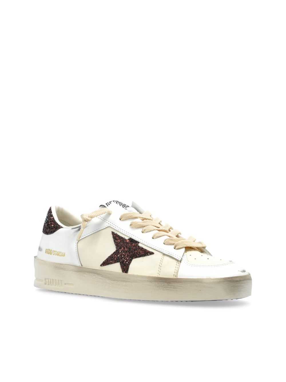 Golden Goose Sneakers Brown Calf Leather