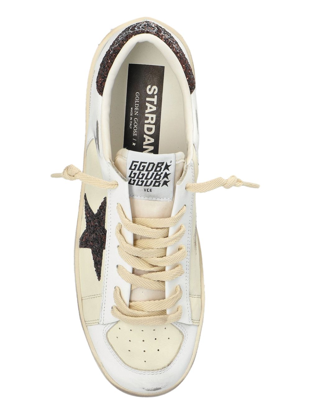 Golden Goose Sneakers Brown Calf Leather