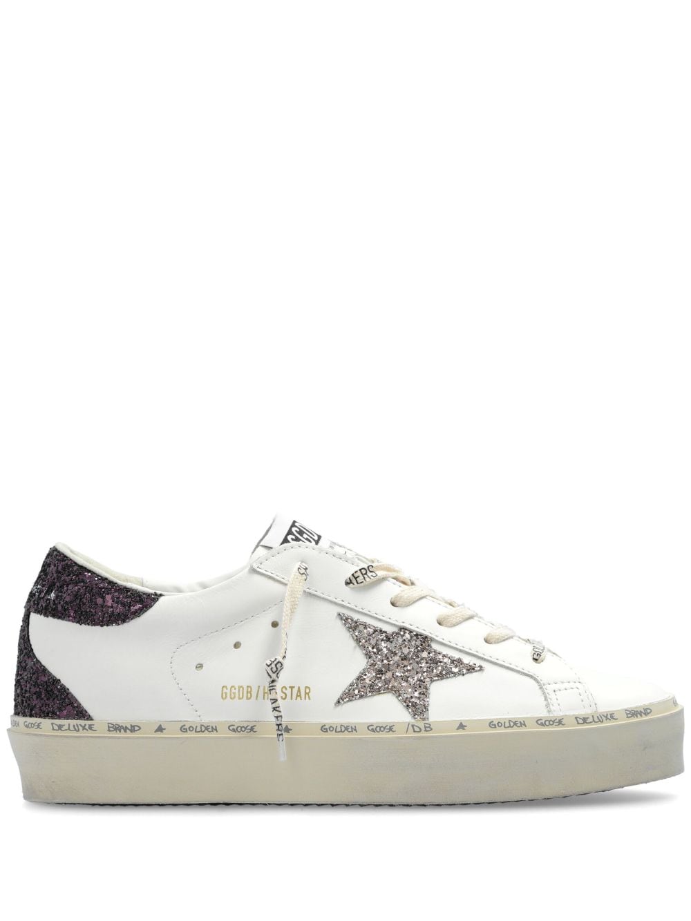 Golden Goose Sneakers Brown Calf Leather