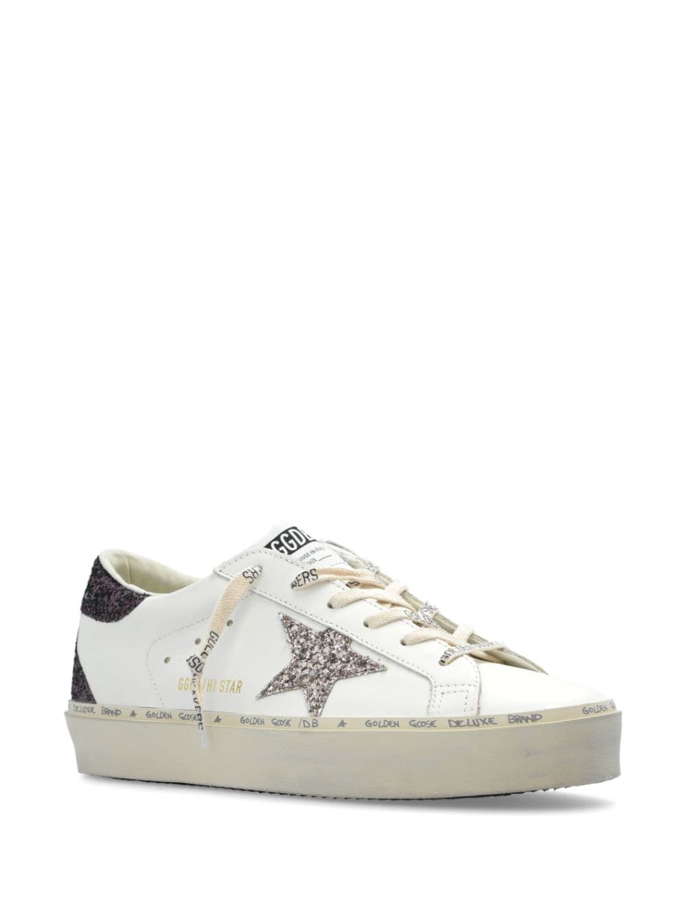 Golden Goose Sneakers Brown Calf Leather