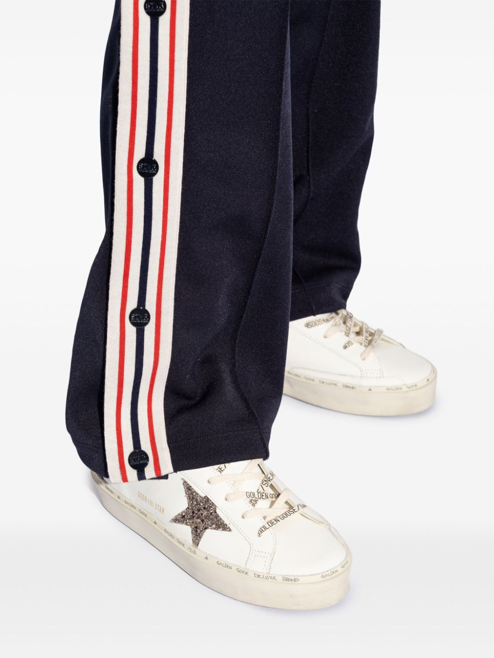 Golden Goose Sneakers Brown Calf Leather