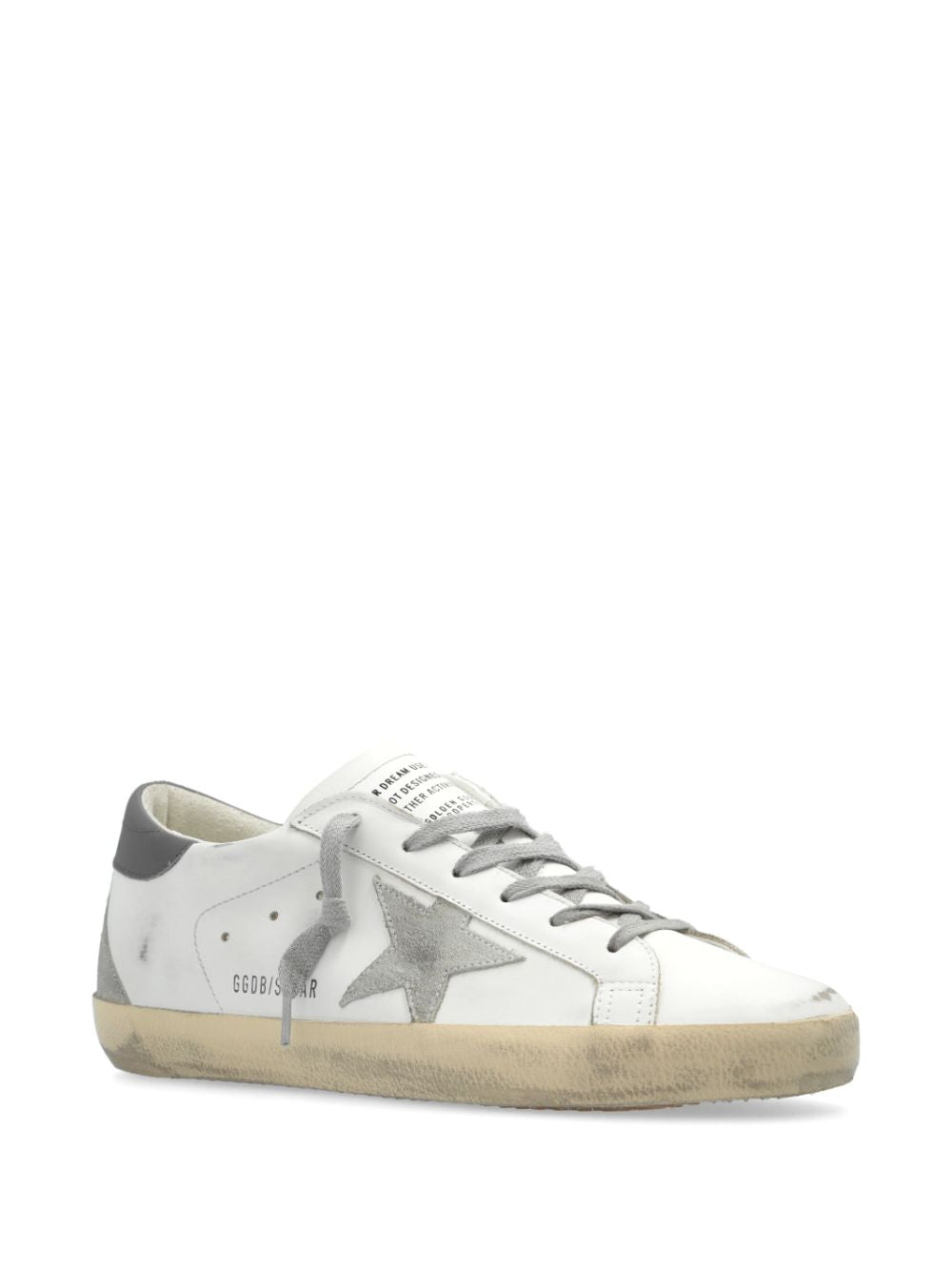 Golden Goose Sneakers Grey Calf Leather
