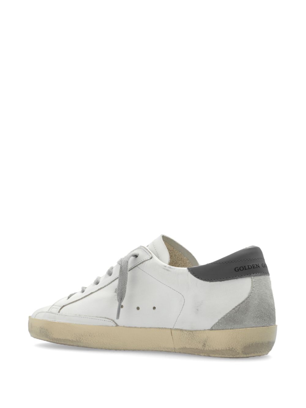 Golden Goose Sneakers Grey Calf Leather