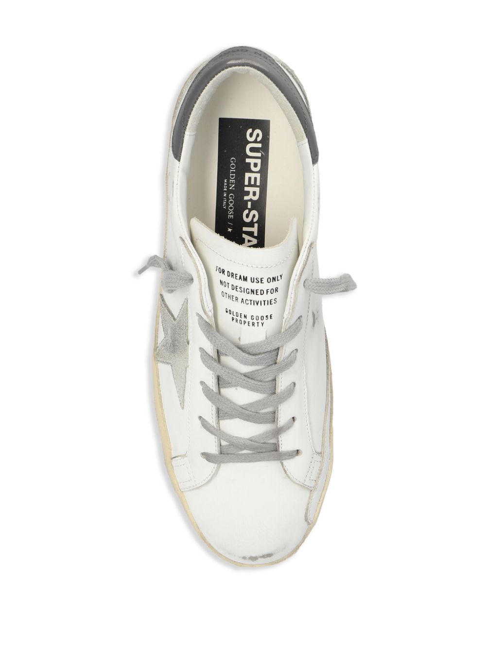 Golden Goose Sneakers Grey Calf Leather