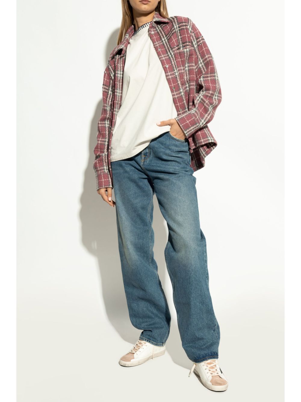 Golden Goose Sneakers Powder Calf Leather