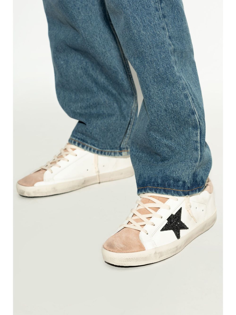 Golden Goose Sneakers Powder Calf Leather