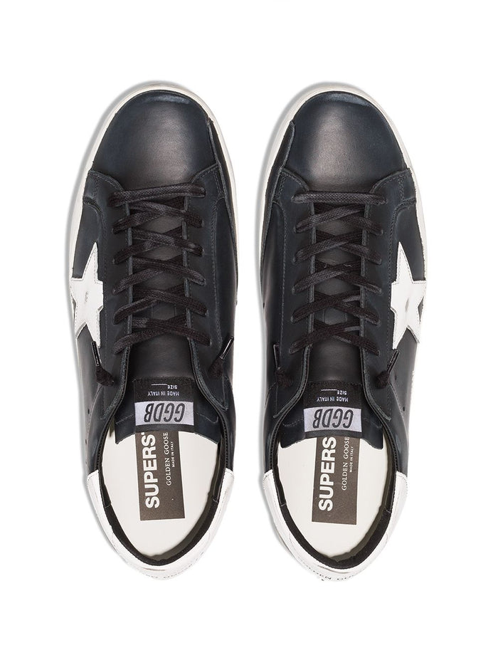 Golden Goose Sneakers Black Leather