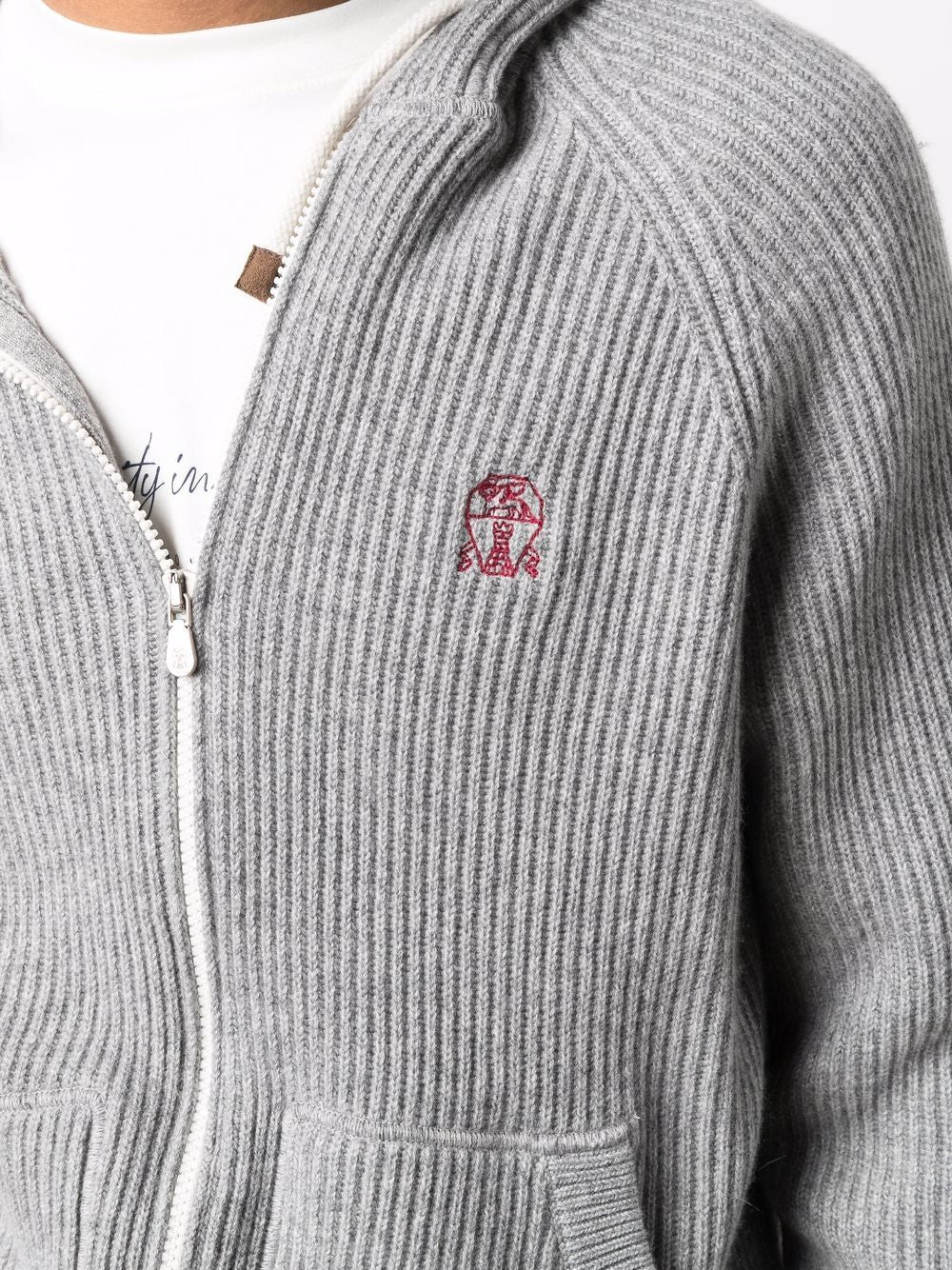 Brunello Cucinelli Sweaters Grigio Cashmere