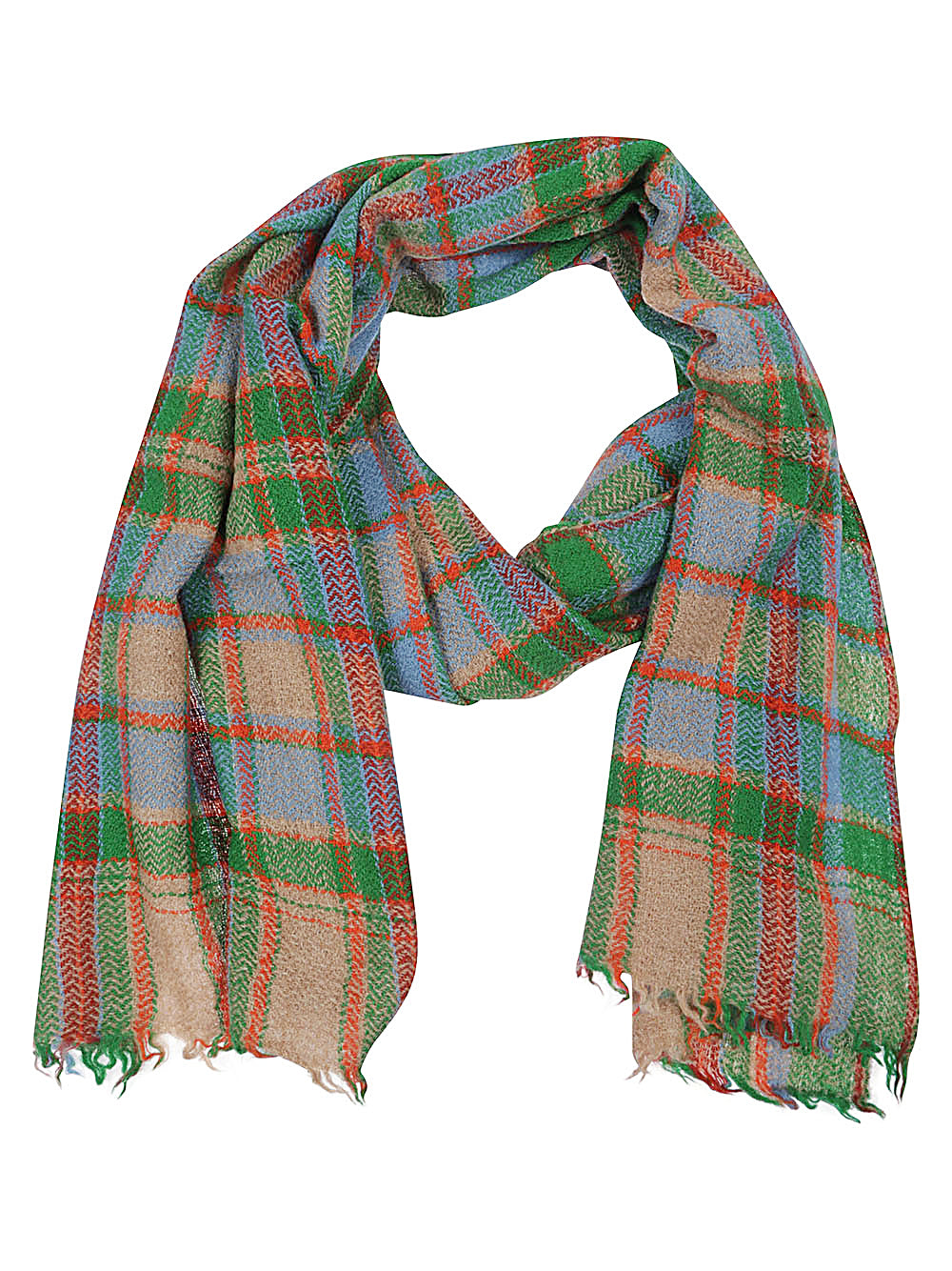 Moismont Scarfs Green Wool