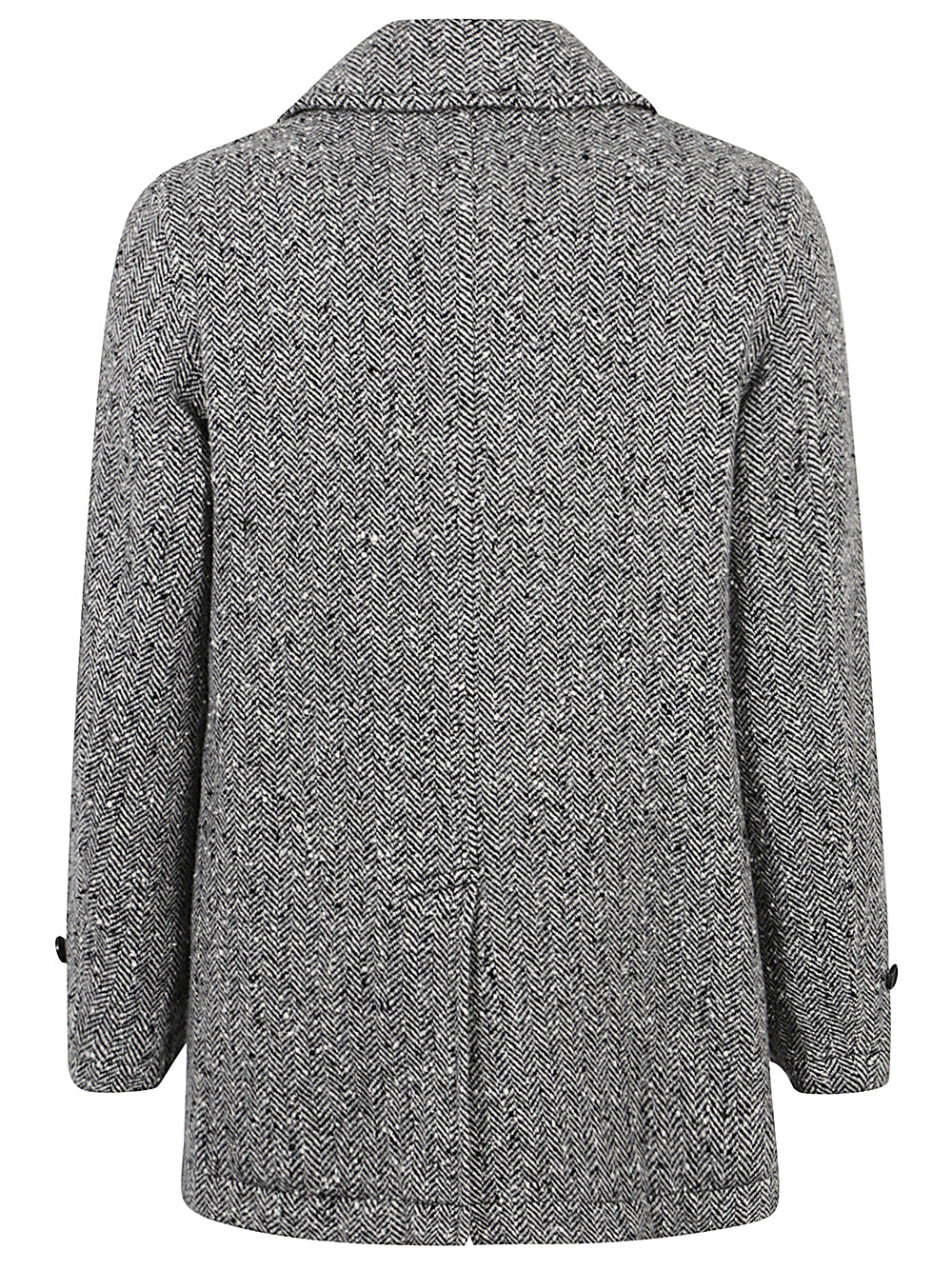 Comme Des Garcons Coats Black Outer: Wool