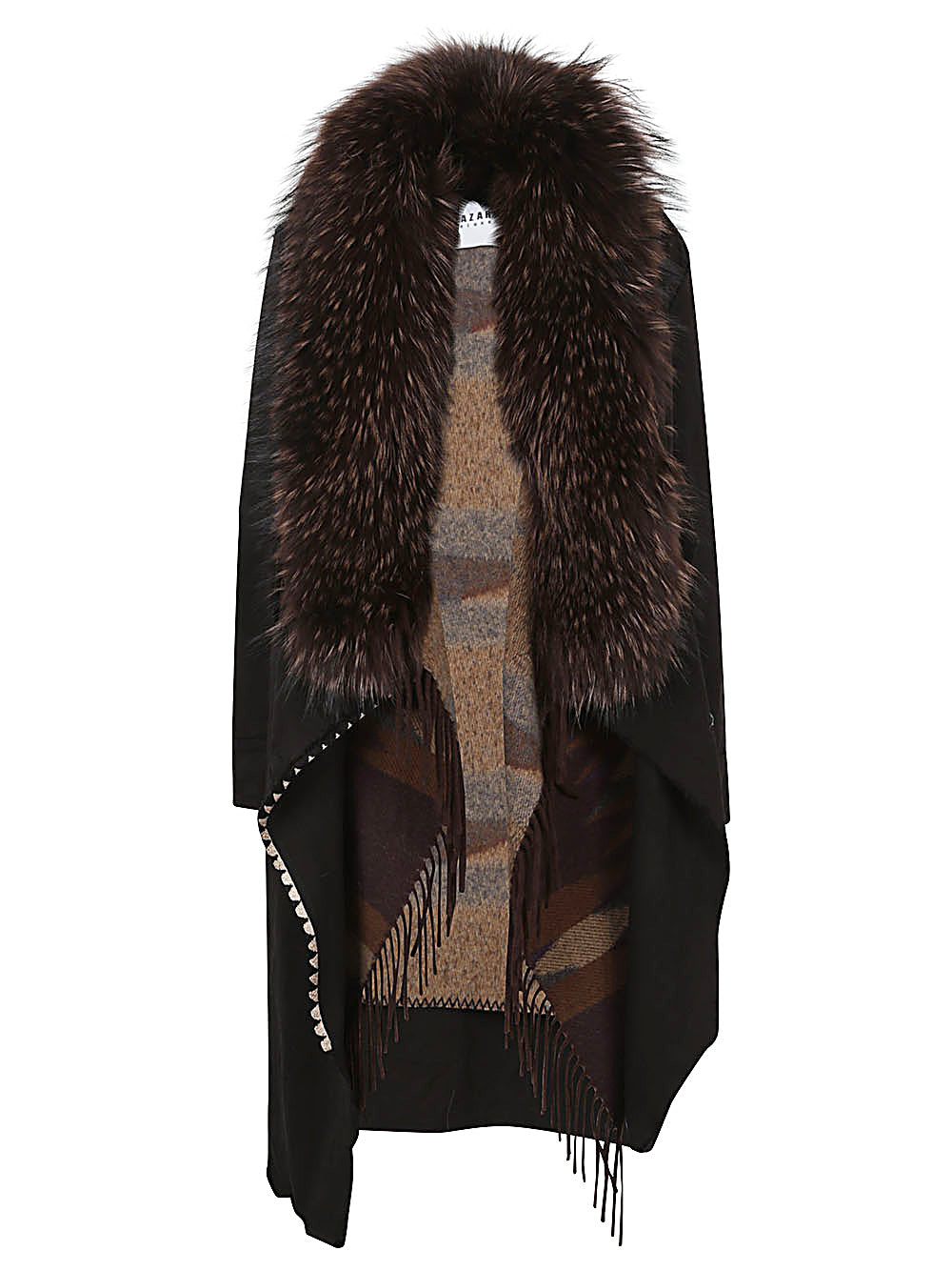 Bazar Deluxe Coats Black Cotton
