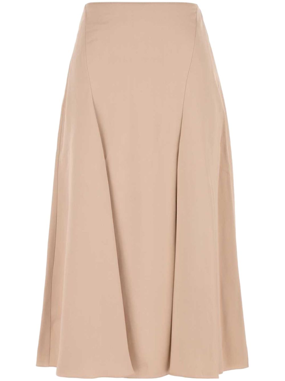 Fendi Skirts Golden Silk