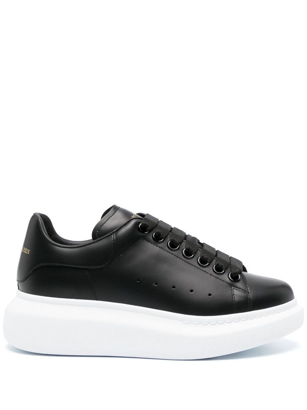 Alexander Mcqueen Sneakers Black Calf Leather