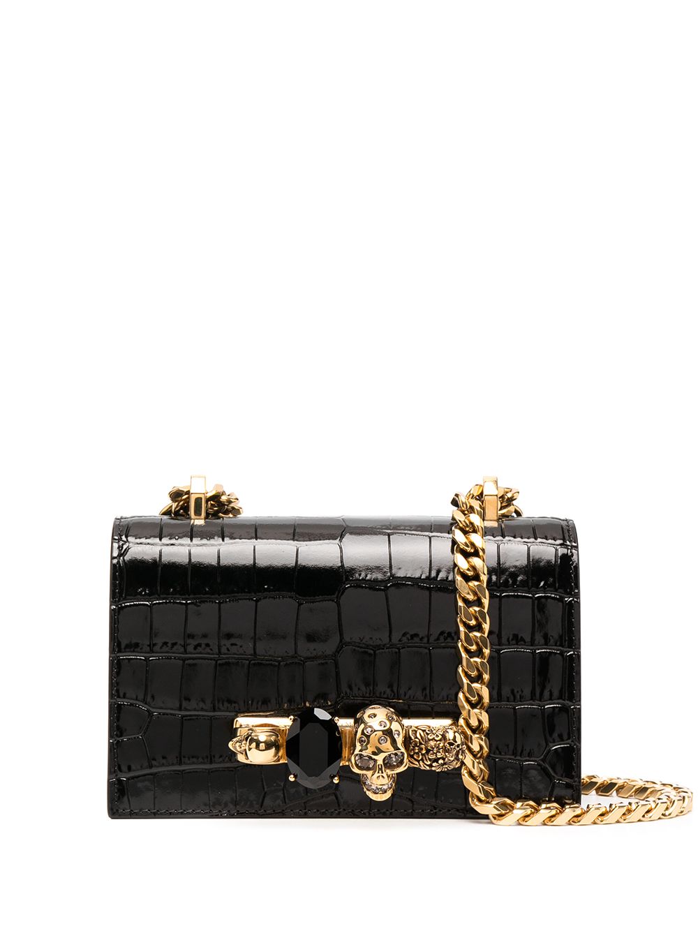Alexander Mcqueen Bags Black Outer: Calf Leather