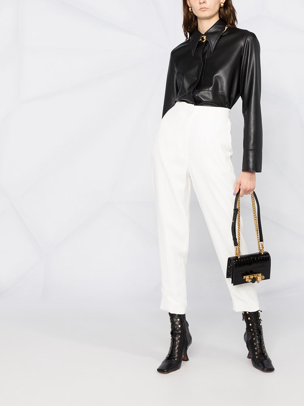 Alexander Mcqueen Bags Black Outer: Calf Leather