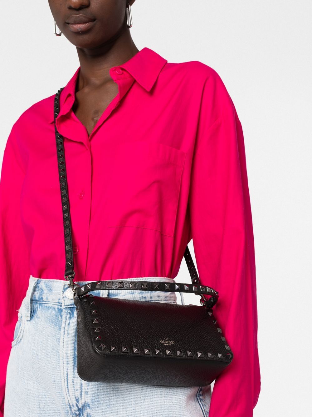 Valentino Garavani Bags Black Calf Leather