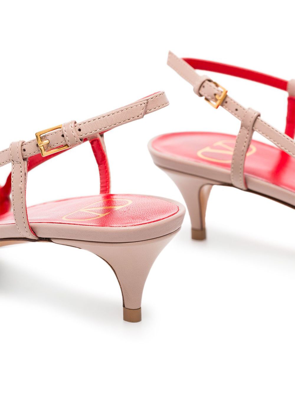 Valentino Garavani With Heel Powder Calf Leather