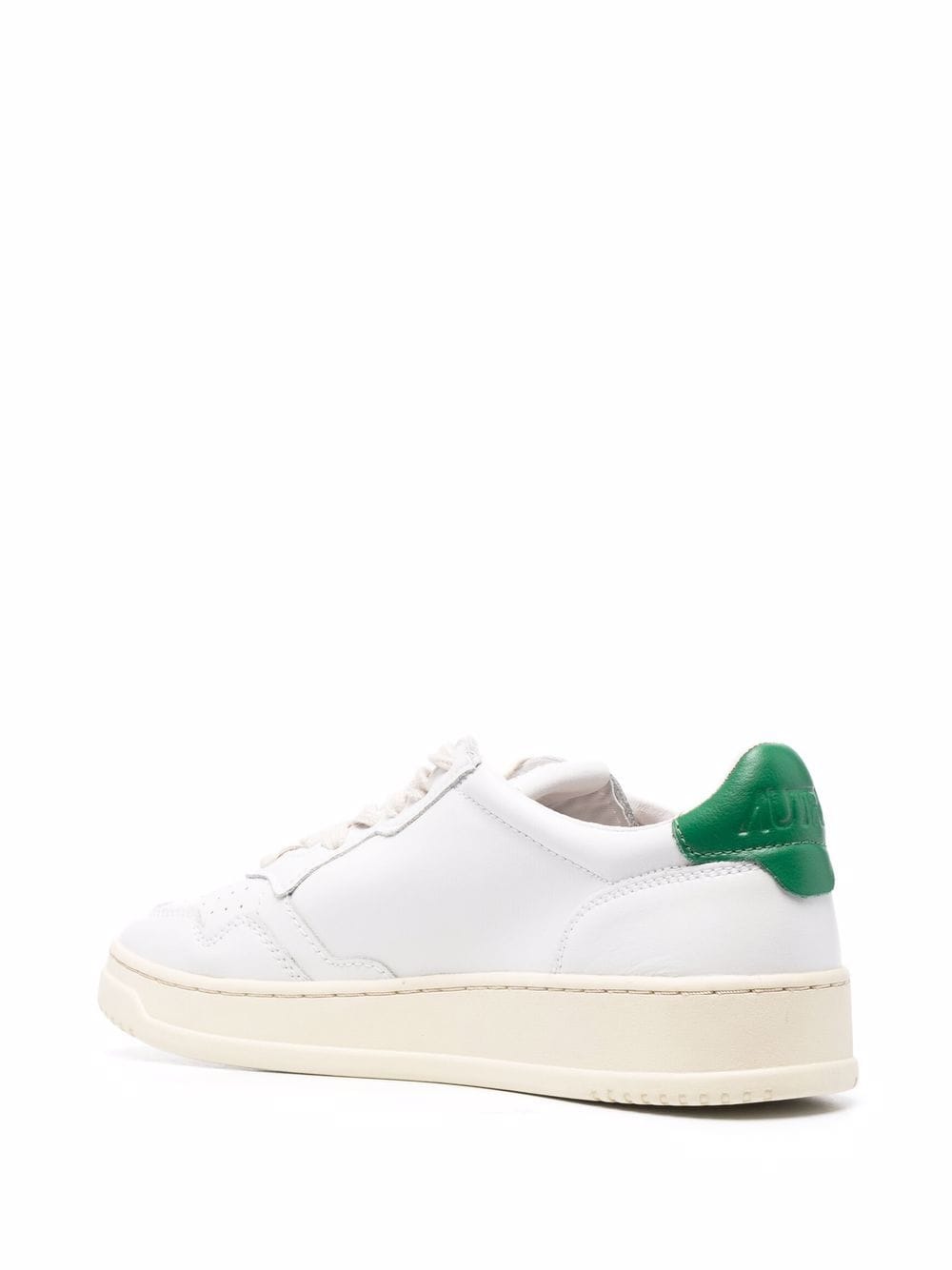 Autry Sneakers Green Outer: Calf Leather