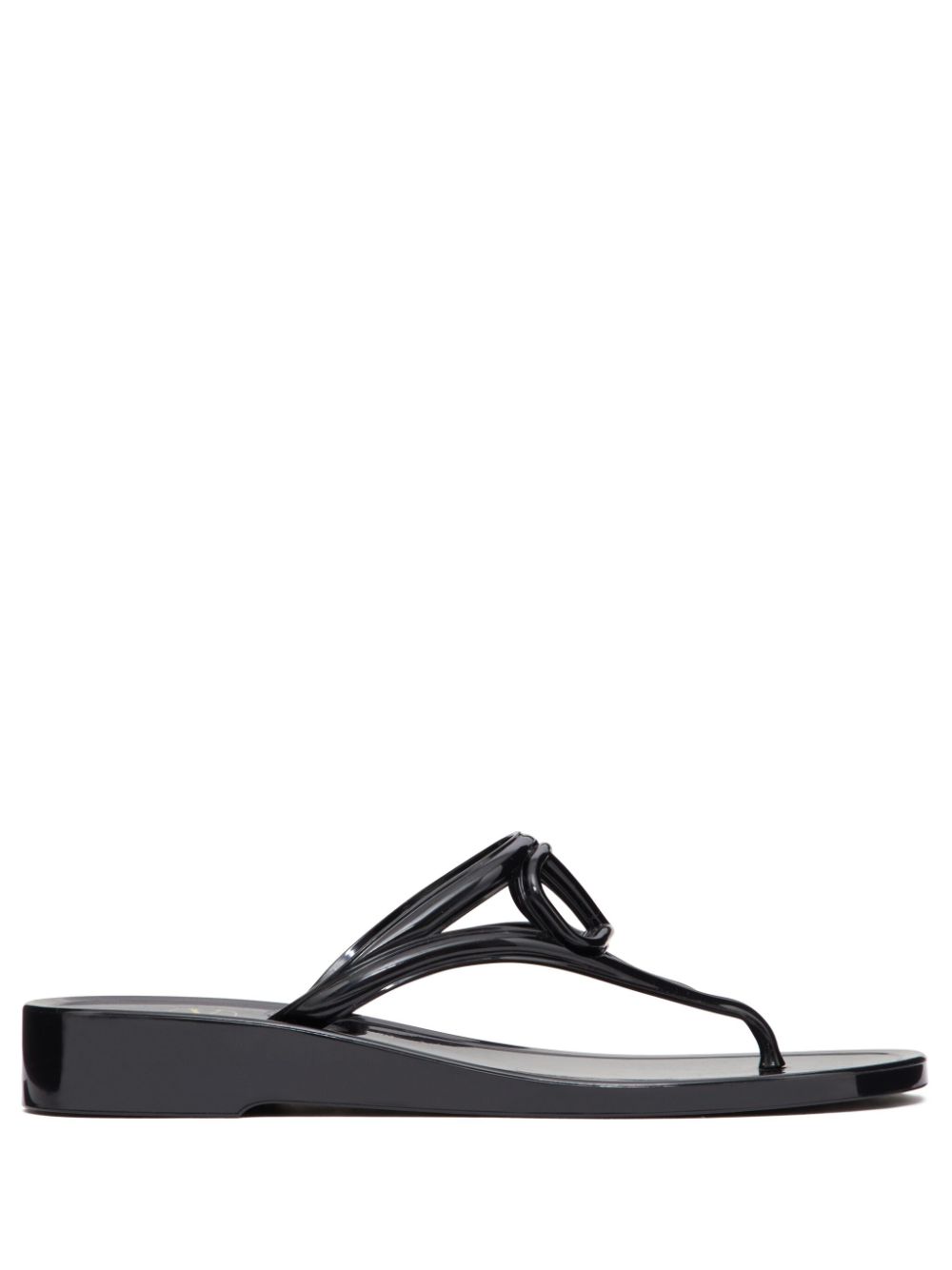 Valentino Garavani Sandals Black Plastic
