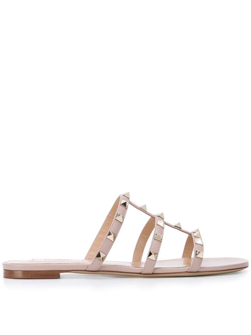 Valentino Garavani Sandals Powder Lamb Skin