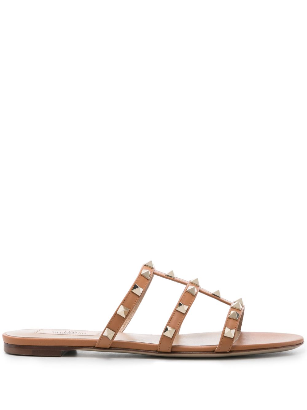 Valentino Garavani Sandals Leather Brown Calf