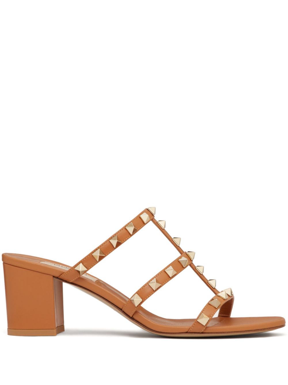 Valentino Garavani Sandals Leather Brown Calf