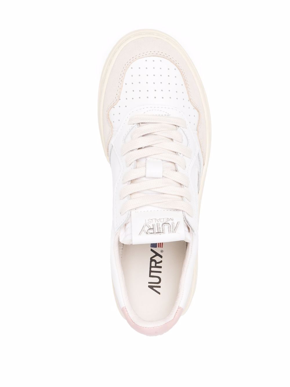 Autry Sneakers Powder Exterior: Leather