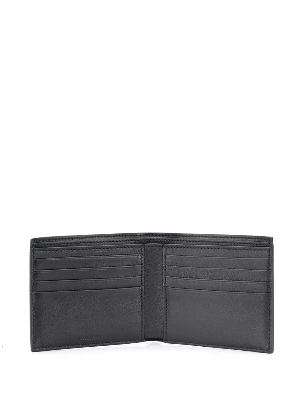 Balenciaga Wallets Black Letaher