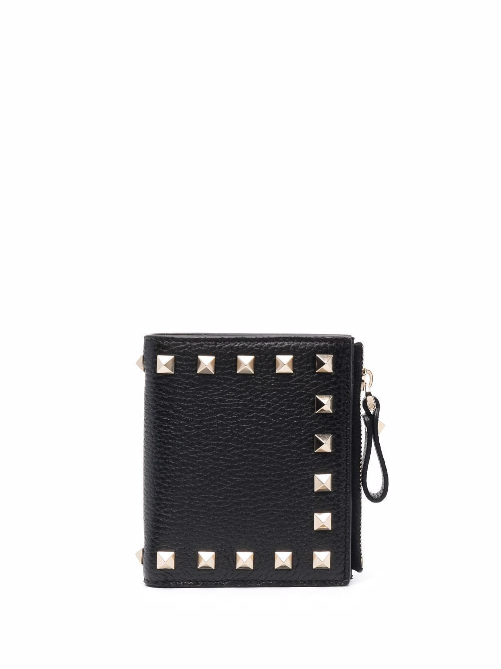 Valentino Garavani Wallets Black Calf Leather