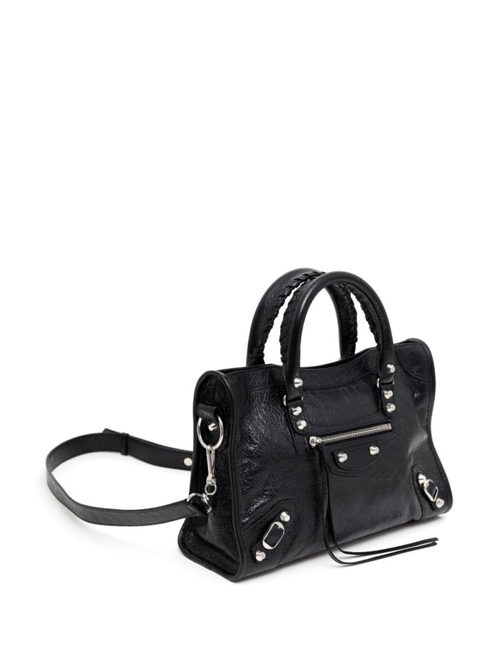 Balenciaga Bags Black Lamb Skin