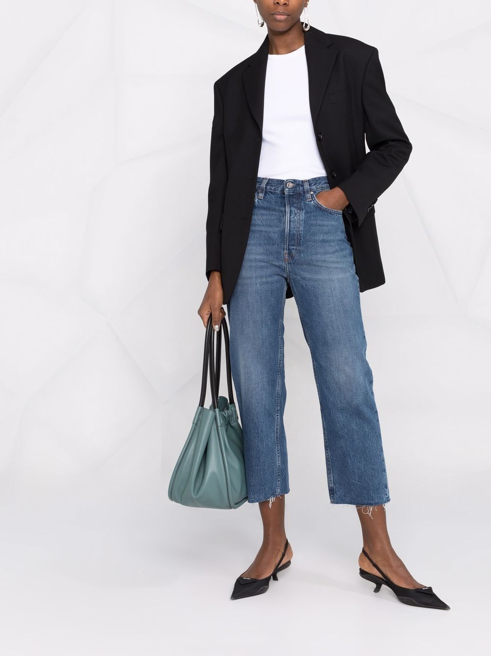 Toteme Pre Jeans Blue Cotton