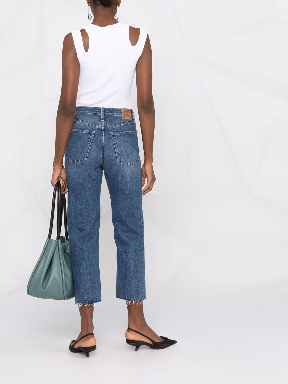 Toteme Pre Jeans Blue Cotton