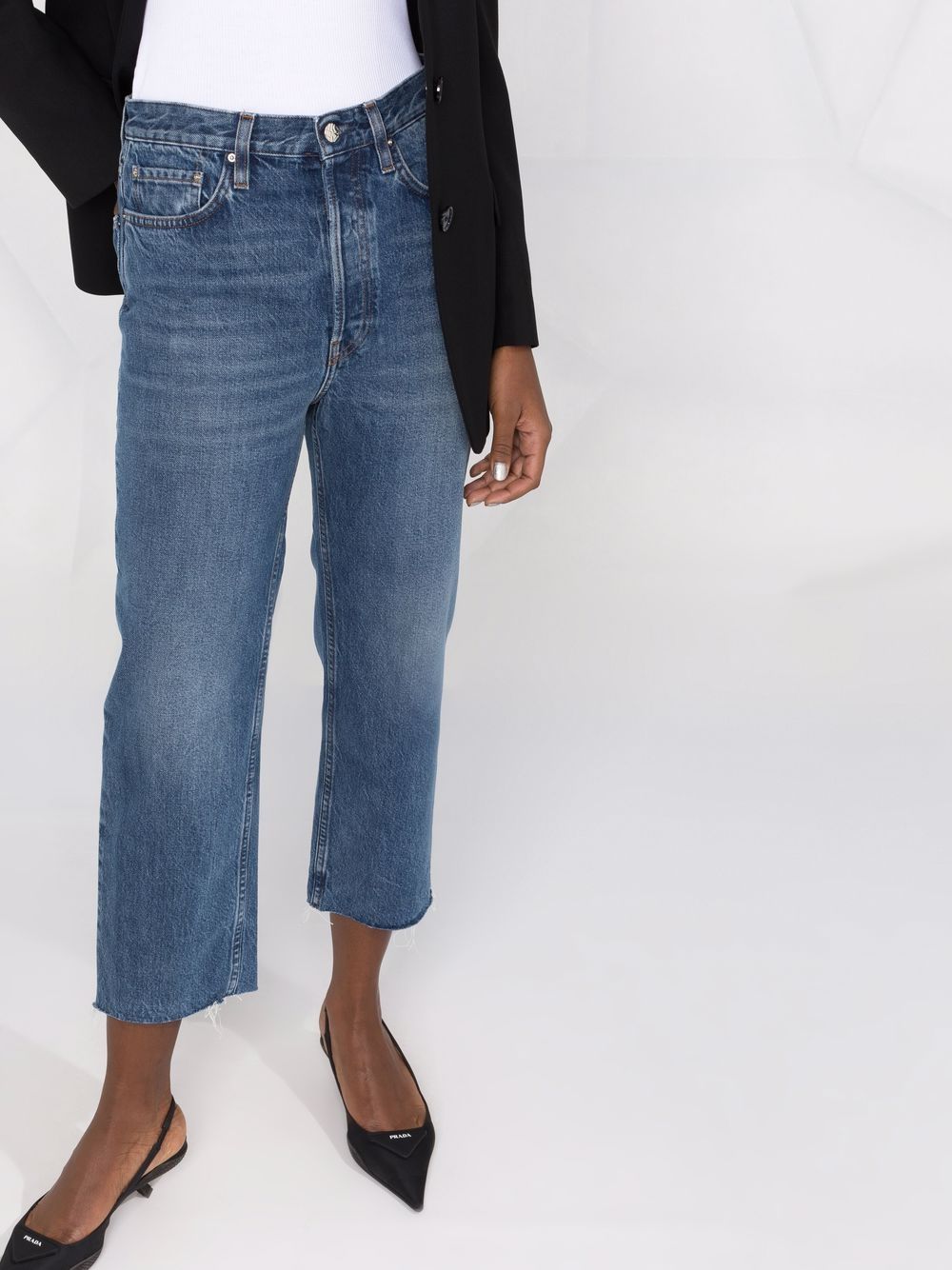 Toteme Pre Jeans Blue Cotton
